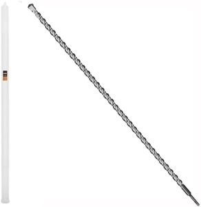 Keewaki SDS Plus Rotary Hammer Drill Bit 1-1/4" x 39"Concrete Masonry Drill Bits for Brick, Cement & Stone - Durable Alloy Tip, Fast Drilling