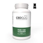 CBD Guru CBD Gummies 10mg 30 Pack - Mixed Fruit Flavour Broad Spectrum CBD Gummy Bears for Sleep & Anxiety Support, 300mg Total CBD