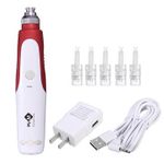 R A Products Electric Auto Derma Pen Micro Needle Stamp Skin Roller Anti Aging Skin Care Facial Therapy Tool