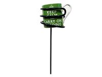 Garden Drinks Holders/Outdoor Drinks Holders - Set of 2 Garden Mug Holders - These drinks stakes are ideal for use on the lawn, at the beach or whilst camping.