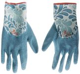 Digz 77382-26 Coating, Small Long Cuff Stretch Knit Garden Gloves with Full Finger Latex Coating