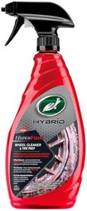Turtle Wax Hybrid Solutions Hyper Foam Wheel & Tyre Cleaner, 680ml, Pack of 1, Colour Change Foaming Car Wheel Cleaner, Removes Dirt, Iron & Break Dust to Prep for Tyre Shine, Suitable for All Wheels