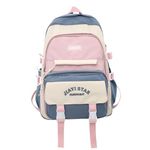 WALSON 30 L Korean Backpack for College & Office Bag | Casual Standard Backpack | Picnic Travel Backpack 17 Inch (Blue)