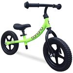 banana bike & Lava Sport LT Balance Bike - Lightweight Toddler Bike for 2-5 Yr Old Boys/Girls - Aluminium, EVA Tires - Adjustable Handlebars & Seat - Green