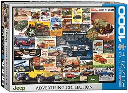 EuroGraphics Jeep Advertising Collection 1000-Piece Puzzle