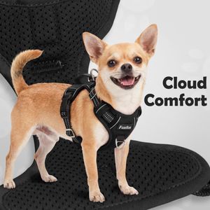 Funfox No Pull Dog Harness, Medium – Adjustable Pet Vest