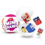 Mini Brands Retro capsule by ZURU, surprise retro collectable minis, blind packaging, retro themed collectables (1 Capsule)