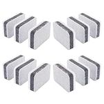 IKEA SVAMPIG White & Grey Dish Sponges - Set of 12