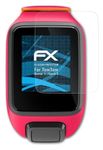 atFoliX Screen Protection Film compatible with TomTom Runner 3 / Spark 3 Screen Protector, ultra-clear FX Protective Film (3X)