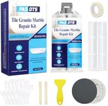Bathtub, Tile, and Shower Repair Kit, Porcelain Repair Kit, Bathtub Repair Kit for fixing chips, dents, cracks, holes, scratches, etc - Fiberglass Repair Kit