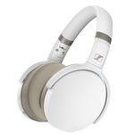 Sennheiser HD 450BT Bluetooth 5.0 Wireless Headphone with Active Noise Cancellation - 30-Hour Battery Life, USB-C Fast Charging, Virtual Assistant Button, Foldable - White