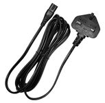 POWER CABLE LEAD FOR CANON PIXMA MG RANGE PRINTERS- UK PLUG- 2 METRE