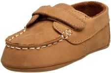 Ralph Lauren Layette Captain EZ Crib Shoe (Infant/Toddler),Tan,3 M US Infant