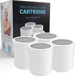 Aqua Earth 15 Stage Replacement Premium Filter Cartridge Mega Pack 4 Cartridges (No Housing), Compatible with Any Shower Filter of Similar Design Universal High output