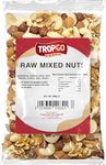 Tropgo Raw Mixed Nuts - 500g Nut Snacks - Packed Fresh, Healthy Jumbo Nuts with Fibre, Protein, and Minerals - Perfect for Snacking - Includes Almonds, Brazil Nuts, Cashews, Peanuts, and Hazelnuts