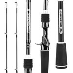 KastKing Perigee II Fishing Rods, Casting Rod Twin-tip 7ft -M and MH-Fast(2Tips+1 Butt Section)