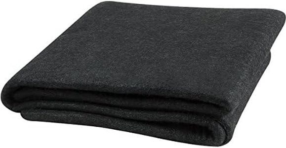 Steiner 316-6X8 Velvet Shield 16-Ounce Black Carbonized Fiber Welding Blanket, 6' x 8'