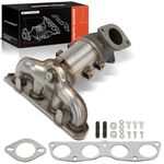 A-Premium Catalytic Converter Kit Direct-Fit Compatible with Hyundai Elantra 2011-2016, Elantra Coupe 2013, Elantra GT 2013 & Kia Forte 2013-2016, 1.8L 2.0L, EPA Compliant