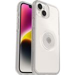 OtterBox Otter+Pop Case for iPhone 14 Plus, Shockproof, Drop proof, Protective Case with PopSockets PopGrip, 3x Tested to Military Standard, Stardust