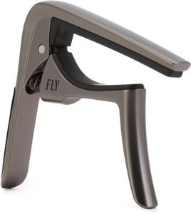 JIM DUNLOP Capo Trigger Fly Gun Myal, Eléctrica, Clásica, Acústica, Plato o Curvado, gris