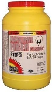 CTI - Pro's Choice - Natural Fiber Cleaner - Step 3 for Upholstery and Area Rugs - 1 Tub - 3140