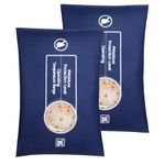 Rechargeable Desiccant Packs 2 x 400g Silica Gel Car Dehumidifier Fast Reactivated Moisture Absorbers Bags Color Indicating for Storage Closets Car Safes