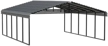 Arrow Carports Galvanized Steel Car