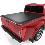 oEdRo Soft Tri-Fold Truck Bed Tonneau Cover Compatible with 2005-2024 Nissan Frontier(NOT for México) 5 Feet Bed