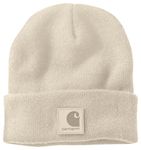 Carhartt Knit Beanie Hat, White, One Size