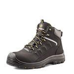 Terra Men's TERRA FINDLAY CSA Work Boots, Black, 9.5 EE US