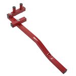 Tgoon Decking Tool, Decking Straightening Tool Alloy Steel Deck Board Bender Robust Multi Angle for Carpenter Flooring Woodworking Tool