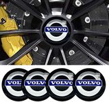 4pcs Fit Volvo Car Logo 2.22inch AB