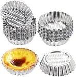Dicunoy 30 PCS Egg Tart Mold for Ba