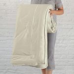 Malalo Eco-Luxe 100% Bamboo 200 GSM Single Bed Comforter for Summers (Olive Beige)
