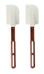 Vollrath 52010 High-Temp Silicone Spatulas, Set of 2 (10-Inch, NSF)