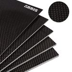 Arris 3 K 200 X300 X1.5 Mm 100% 3 K Carbon Fiber Plate Plain Weave Panel Sheet 3mm Thickness(Glossy Surface)