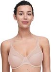 Chantelle Women Norah Chic Underwire Bra, Nude Rose, 36D