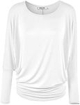 WT826 Womens Batwing Long Sleeve To