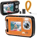 YEEIN Underwater Camera 4K 48MP Aut