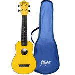 Flight Travel Soprano Ukulele - Yellow (TUS-35YW)