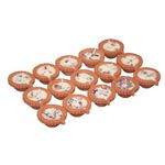 Hikaori Soy Wax Diya Candle to Decor Your Home, Handcrafted & Long Lasting Candles, Ideal for Diwali, Weddings and Celebrations (Pack of 30)