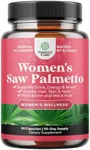 Extra Strength Saw Palmetto for Women - DHT Blocker Restoring Hair Vitamins for Hair Health - 500mg Pure Saw Palmetto Capsules with Maca Root & Biotin for Stronger Thicker Healthier Looking Hair