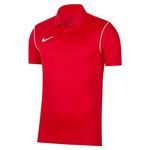 NIKE Men's Park 20 Polo Shirt, University Red/White/White, XL UK