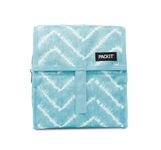 PackIt Freezable Lunch Bag with Zip Closure, Aqua Tie Dye (AMZ-PC-ATD)