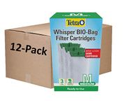 Tetra Whisper Bio-Bag Filter Cartridges for Aquariums, Medium Cartidge, 3 Cartridges per Pack (Pack of 12), 36 Count