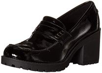 Dirty Laundry Women's Heeled Loafer, Black, 9