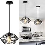 XSDeTu Modern Black Pendant Light, 