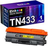 E-Z Ink Compatible Toner Cartridge Replacement for Brother TN-433 TN433 TN433bk TN431 Compatible with HL-L8260CDW HL-L8360CDW MFC-L8610CDW MFC-L8900CDW (1 Yellow, 1 Pack)