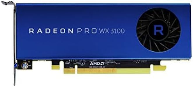 AMD Radeon Pro WX 3100 Graphic Card - 1.22 GHz Core - 4 GB GDDR5 - Half-Length - Single Slot Space Required