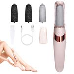 Electric Callus Removers for Feet, Electric Foot File, Rechargeable Foot Callus Remover Pedicure Tools Kit with 8 Brush Heads, Removes Dry Skin for Smoother Feet, Foot Care for Dead Skin